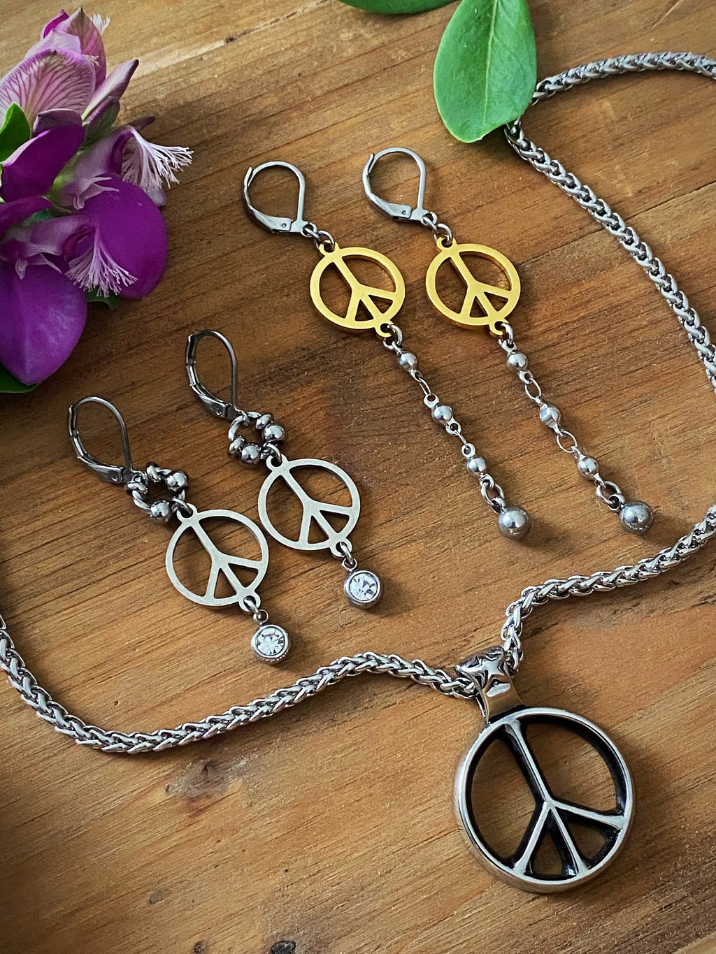 PEACE EARRINGS