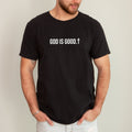 God Is Good, Minimalist, Faith, Jesus, Christian, Religious, Faith, Gospel Tshirt Comfort Colors T-Shirt