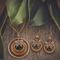 Beautiful Boho Necklace and Earring Set