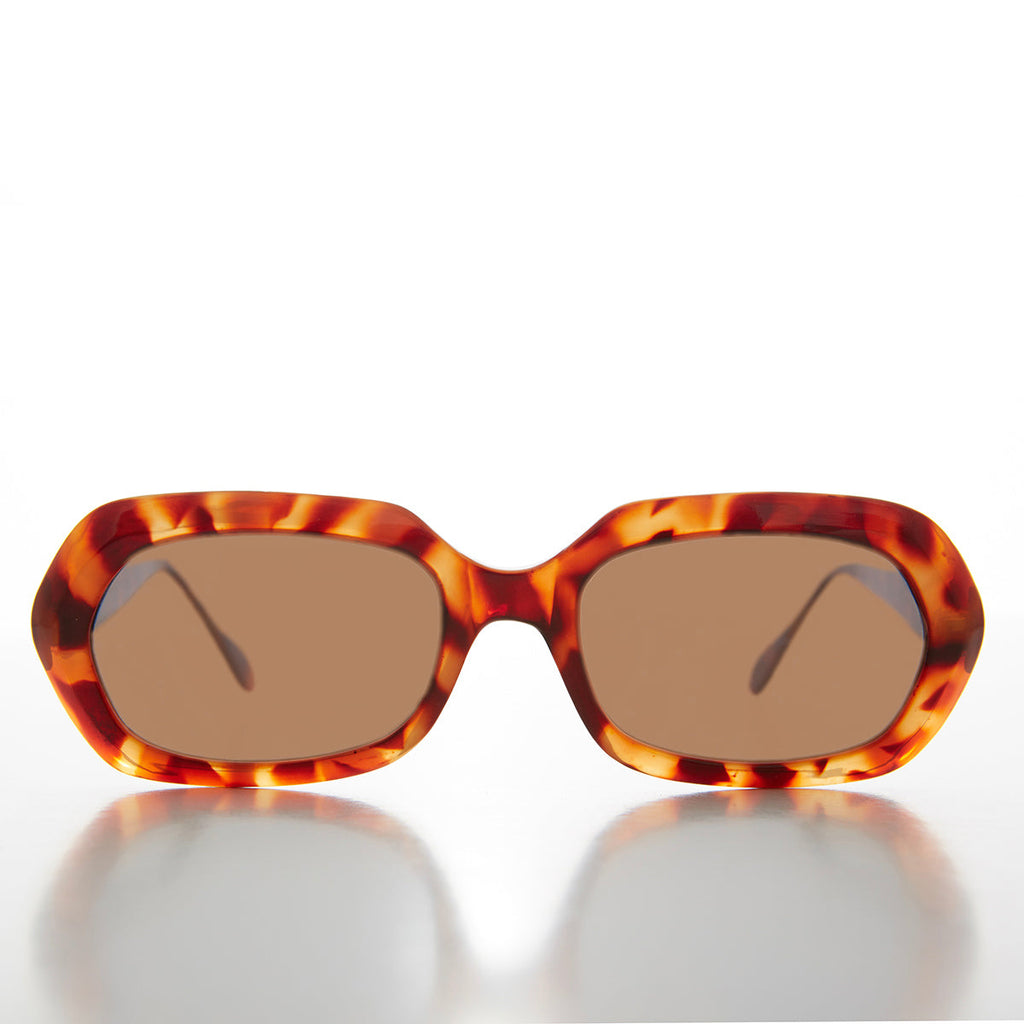 Hexagon Mod Vintage Sunglasses - Nadine